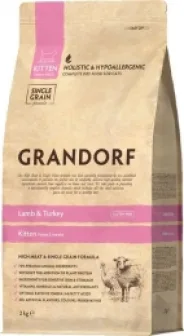 Grandorf Puppy Lamb&Turkey Сухой корм для щенков мелких и средних пород с ягнёнком и индейкой, 10 кг