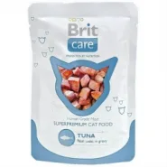 Brit Care Cat pouch вологий корм для котів з тунцем 80г
