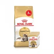 АКЦИЯ Royal Canin Maine Coon Adult корм для взрослых кошек мейн-кун 2 кг + 4 паучи
