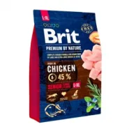 Brit Premium Dog Senior L+XL Сухий корм для літніх собак великих і гігантських порід із куркою 3 кг + консерва Brit Premium Dog 400 г
