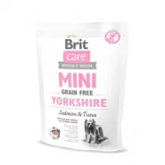 Brit Care GF Mini Yorkshire Гипоаллергенный корм для собак породы йоркширский терьер с лососем и тунцом