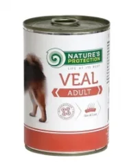 Корм Nature's Protection Adult Veal для дорослих собак всіх порід з телятиною.