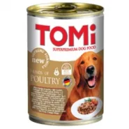 TOMi 3 Kinds of Poultry 3 вида птицы Влажный корм для собак, консервы 400г