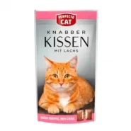 Лакомство Perfecto Cat подушечки с лососем, 50 г