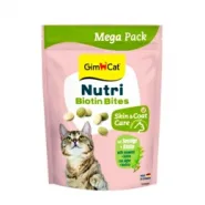 GimCat Nutri Biotin Bites Витамизированное лакомство для кошек с морскими водорослями и биотином, 425 г