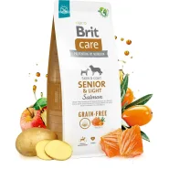 Brit Care Dog Grain-free Grain-free Senior & Light Salmon Беззерновий корм для старіючих собак із лососем 0