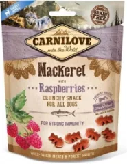 Лакомство Carnilove Crunchy Snack для собак со скумбрией и малиной 200 г