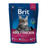 Brit Premium Cat Adult Chicken сухий корм для кішок з куркою