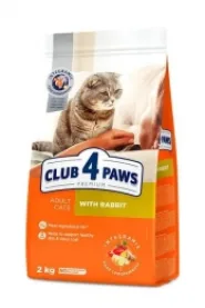 Акція! Club 4 Paws (Клуб 4 лапи) Premium Adult Cat Rabbit Сухий корм для котів з кроликом
