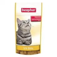 Подушечки для кошек Beaphar Vit Bits с витаминной пастой, 35 г