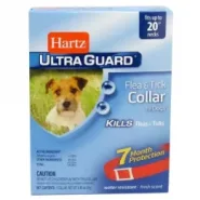 Ultra Guard Hartz красный ошейник для собак от блох и клещей, 50 см