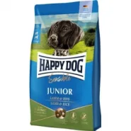 Happy Dog Junior Lamb & Rice Сухой корм для щенков средних и крупных пород с чувствительным пищеварением с ягненком