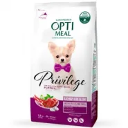 OptiMeal Puppy Small&Mini Dog Low Grain Privilege Lamb Низкозерновой корм для щенков малых пород с ягненком