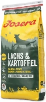 Josera Lachs&Kartoffel Беззерновой корм для собак с лососем и картошкой, 15 кг