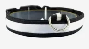 Ошейник Светящийся USB нейлон, L (2,5 см/41-52 см)