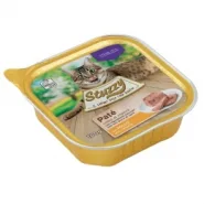 Stuzzy Cat Sterilized курица влажный корм для стерилизованных кошек и кастрированных котов  консервы 100г 