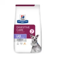 Hill's (Хиллс) Prescription Diet Digestive Care i/d Low Fat (ActivBiome+) Лечебный корм для собак с проблемами пищеварения с курицей и инновационной смесью пребиотических пищевых волокон, 1,5 кг