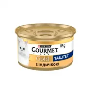 Gourmet Gold паштет для кошек с индейкой, 85 г