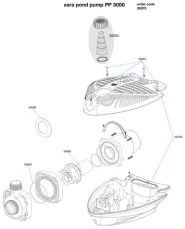 Помпа Sera Pond Pumps PP 12000 для ставків 30078 0