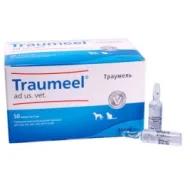 Траумель Хеель (Traumeel Heel) 5 мл, противовоспалительное и обезболивающее средство для животных