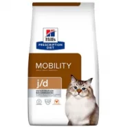 Hill's Prescription Diet j/d Mobility Сухой корм для кошек при остеоартритах суставов и хрящей с курицей