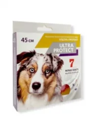 Ultra Protect Ошейник от блох и клещей для собак средних пород