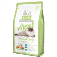 Brit Care Cat Angel I am Delighted Senior Гипоаллергенный корм для пожилых кошек с курицей и рисом, 7+2 кг