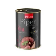 Вологий корм Dolina Noteci Piper Veal Junior для кошенят від 3 місяців, з телятиною, 400 г