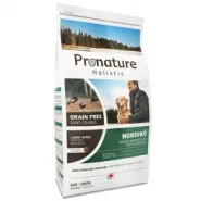Pronature Holistic Nordikо Large Bites Беззерновой корм для собак средних и крупных пород с индейкой и ягодами, 12 кг