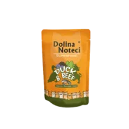 Вологий корм для котів Dolina Noteci Premium Superfood з качкою та яловичиною, 85 г (пауч)