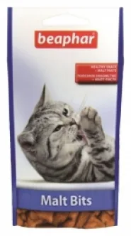 Beaphar Malt Bits Лакомство для вывода шерсти у кошек