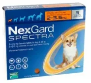 Nexgard Spectra (Нексгард Спектра) - таблетки для собак от блох и клещей 