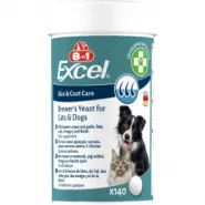 8 in 1 Brewer's Yeast Excel-пивні дріжджі для кішок і собак