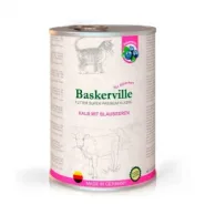 Baskerville Kalb Mit Blaubeeren Вологий корм для кошенят з телятиною та чорницею, 400 г