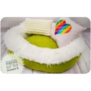 Лежанка Лодочка 60х50 см green apple