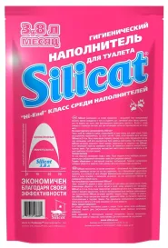 Siliсat силикагелевый наполнитель 3,8 л 0
