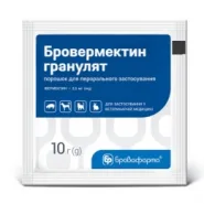 Бровермектин гранулят - противопаразитарный порошок для перорального применения