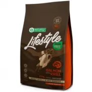 Nature's Protection Lifestyle Grain Free Salmon&krill Adult Small&Mini Breeds Беззерновой корм для собак малых пород с лососем, 1,5 кг