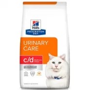 Hill's Prescription Diet c/d Urinary Care Multicare Stress Сухий корм для котів для здоров'я сечовивідних шляхів і зниження стресу з куркою