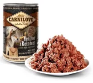 Carnilove Вологий корм для собак з північним оленем 400г 0