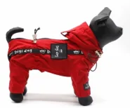 Дождевик Digi dog красный (девочка), XL