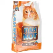 Пан Кот Курка Сухий корм для котів з куркою, 10 кг