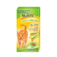 Сливочное лакомство MultiFit с птицей и печенью, 7х15 г