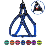 Шлея для Собак BronzeDog Mesh Стандарт Синяя (45-56см) Т 82102 0