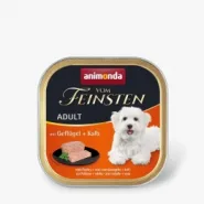 Animonda vom Feinsten, вологий корм для собак з птицею та пастою 150 г