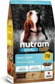 Nutram I18 Ideal Solution Support Weight Control Dog Сухий корм для собак схильних до ожиріння з куркою, 2 кг