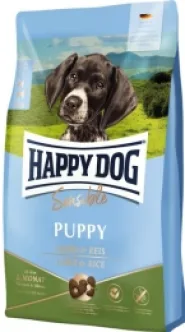Happy Dog Puppy Sensible Lamb&Rice Сухой корм для щенков с ягненком и рисом, 4 кг