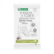 Лакомство Nature's Protection Superior Care White Dogs Hypoallergenic & Dental Care Беззерновое для взрослых собак всех пород, с белой рыбой 150 гр.