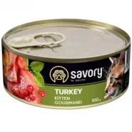 SAVORY Влажный корм для котят с индейкой