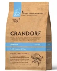 Grandorf White Fish Adult Medium Maxi Сухий корм для собак середніх і великих порід з білою рибою